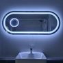 LED Mirrors Bathroom Makeup Cosmetic Ensuite Vanity Bluetooth Demister Antifog Dual LED Image 3