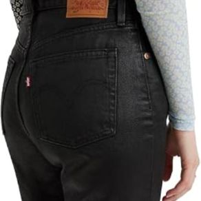 Levis 501 Wax Coated Straight Leg Jeans W27 L30