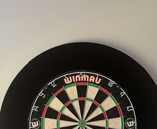 winmau dart board and surround