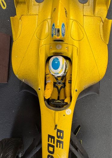 F1 Jordan EJ13 (Inc Part of Real Car) Model 1:18