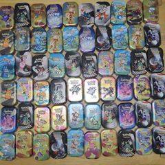 pokemon mystery tins.