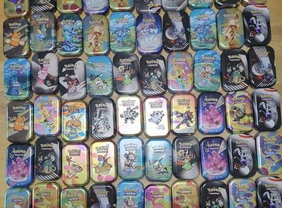 pokemon mystery tins.