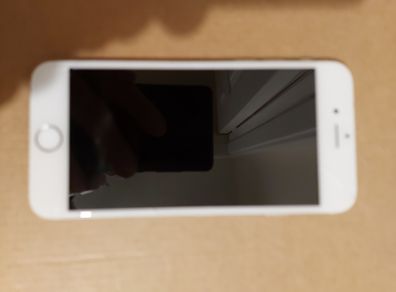 Apple Iphone 6, 16GB, silver Back, Model A1586, Activation Locked, for parts or repair