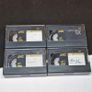 Lot of 4 Vintage JVC VHS-C Camcorder Tapes 45 Min - EHG Hi-Fi & SX Excellent Resolution Image 2