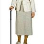 Folding Walking Stick, Green Floral. Image 4