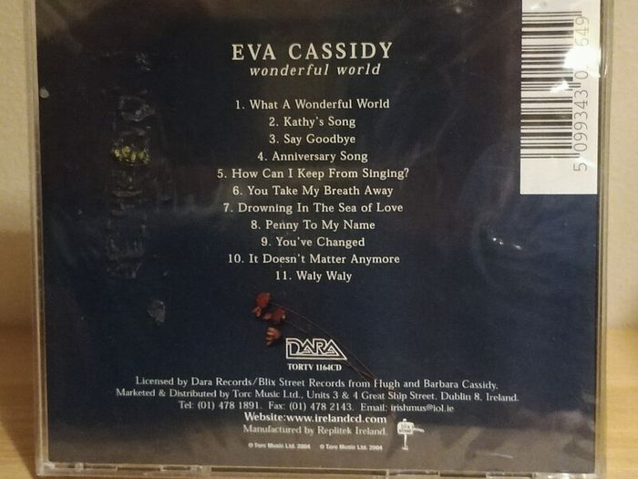 Eva Cassidy Wonderful World CD Album