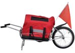 Bicycle Cargo Trailer One-wheel with Storage Bag