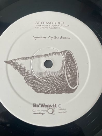 St. Francis Duo (Sunn O))) / Stephen O'Malley & Steve Noble) - St. Francis Duo