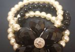 3 Pearl Flower Bracelet