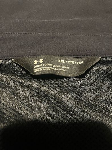 under armour running training jacket top size xxl