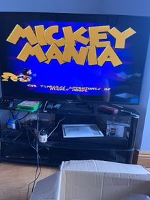 Sega Mega Drive 90s Cartoon Mega Pack - 5 Games, Disney, Simpsons, Mickey, Krusty Fun House