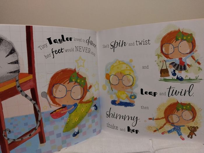 Taylor Tiptoe Story Book