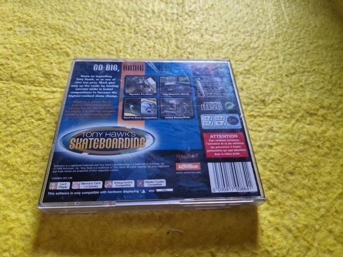 Tony Hank's Stakeboarding PlayStation1 ps1 PlayStation2 ps2 games Original