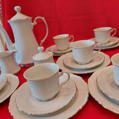 21 Piece Bavaria China Tea Set