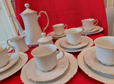 21 Piece Bavaria China Tea Set