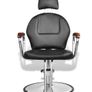Executive And Adjustable faux leather upholstery Hairdressing Chair Image 2