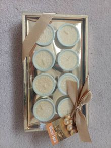 Eight tealight candles