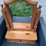 Beautiful Pine Mirror, 2 Draws Image 4