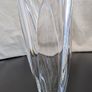 Vintage Clear Glass Tulip Petal Vase Sculptural Flower Vase 25cm Image 3