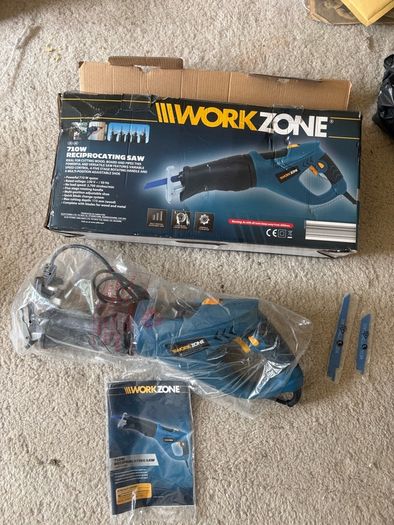 Workzone 710W Reciprocating Saw In Box