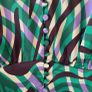 Suncoo Celya Dressing green and purple print Image 5