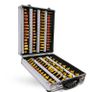BRAND NEW 100Pcs 1/4 Router Bit Set Trimming Straight Milling Cutter Wood Bits Tungsten Carbide Cutting Woodworking Trimming Image 3
