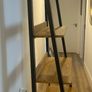 Oak & metal bookcase Image 2