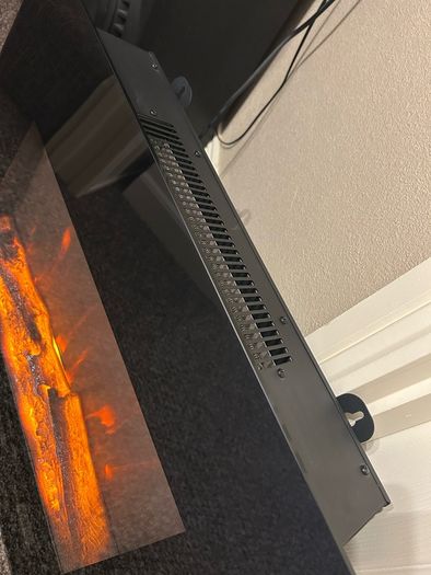 Electric wall fire