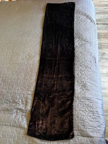 Velour scarf