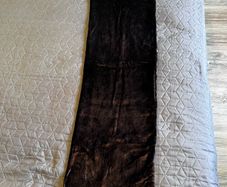 Velour scarf