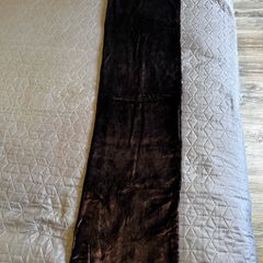 Velour scarf