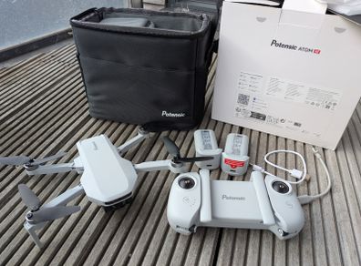 Drone Potensic Atom SE, 2 Batteries, 8 spare propellers, screwdriver, 4KHD