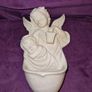 Vintage holy water cherub Image 5