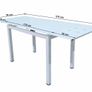 Extendable Table Set Black Image 3