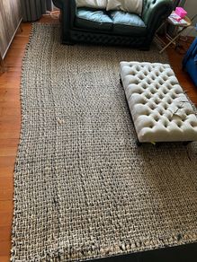 MADE.COM jute rug extra large