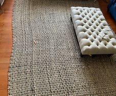 MADE.COM jute rug extra large