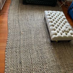 MADE.COM jute rug extra large