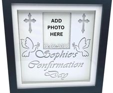 Personalised photo frame