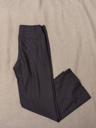 Oasis Grey Wool Mix Trousers