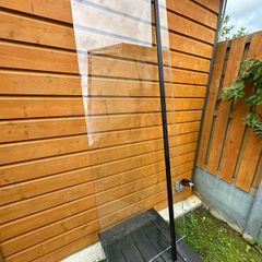 Shower glass panel