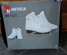 White ice skates