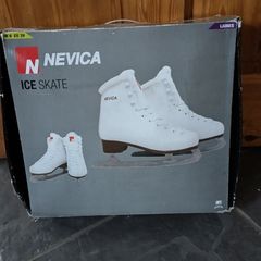 White ice skates