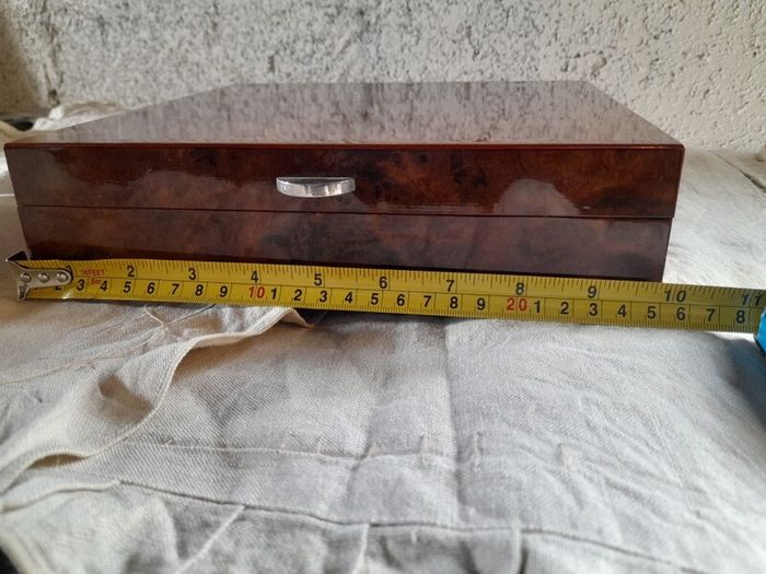 Dal Negro Burl Walnut Cigar Humidor