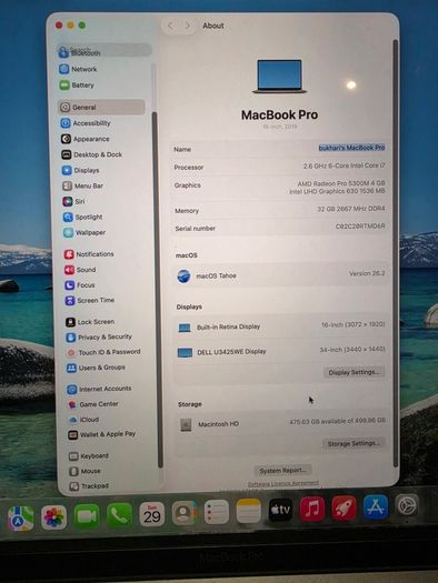 MacBook Pro 16-inch 2019 High Spec Excellent Condition