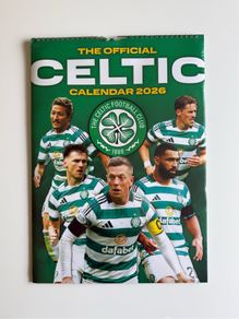 Official Celtic Football Club 2026 A3 Wall Calendar (New & Sealed)
