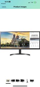 34 inch LG monitor