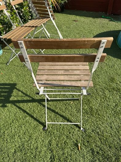 Set of 5 Garden chairs - very sturdy