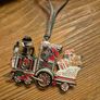 Newbridge Silverware Christmas Ornaments Bundle | Angel, Train, Fox & More | Boxed Collectibles Image 5
