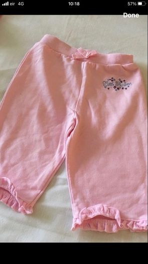 Girls new never worn bottoms 3/6 mths