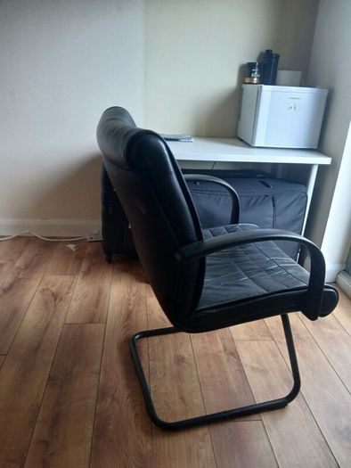 Leather office chair